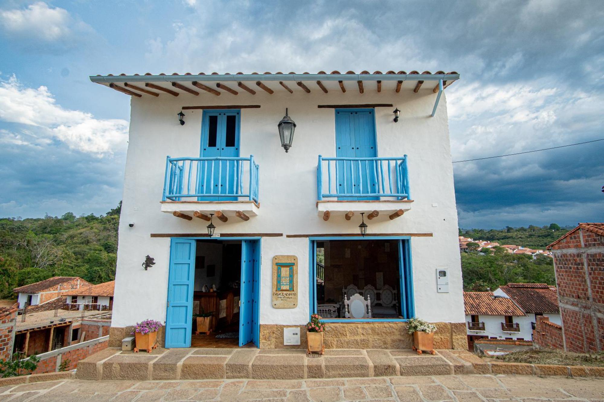 Hotel Boutique Casa Encanto Barichara Exteriör bild